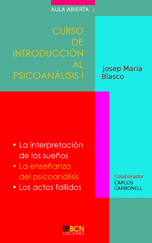 Curso de Introducción al Psicoanálisis I - Portada