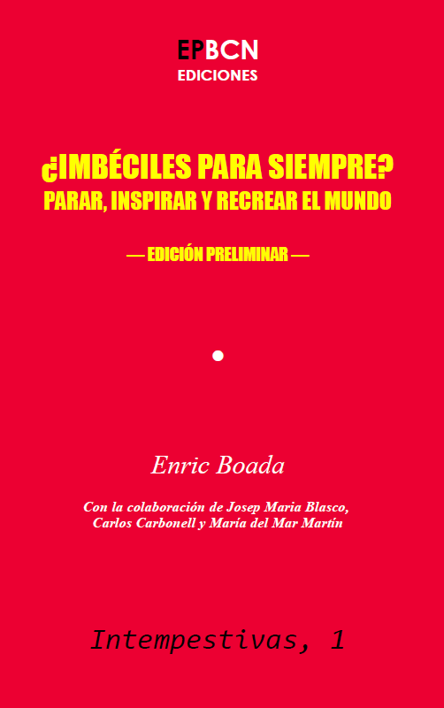 Imbéciles para siempre - Portada